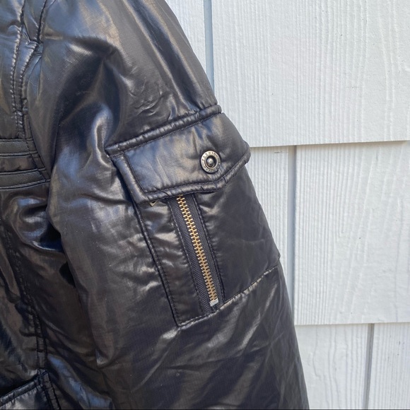 Vintage kappa bomber puffer jacket with detachable hood - Picture 8 of 15